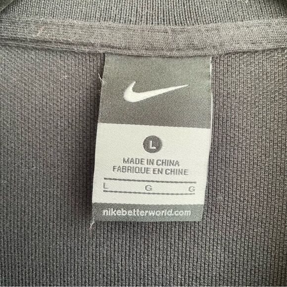 Nike Men’s Oregon State Beavers 100% Cotton Polo Black Swoosh Beaver Head Size L - Picture 5 of 13